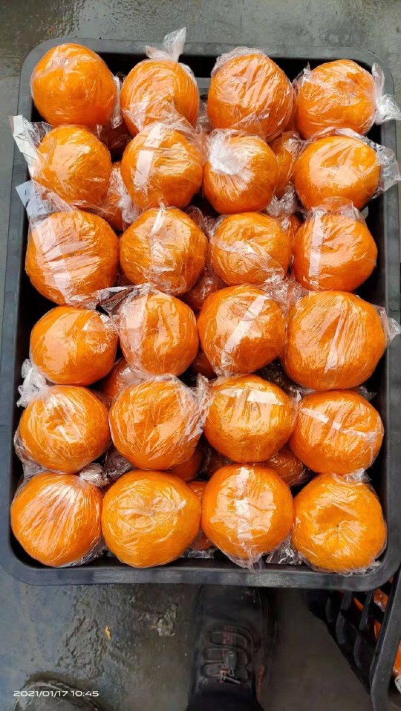 湘西高山碰柑口感纯甜皮毛干净