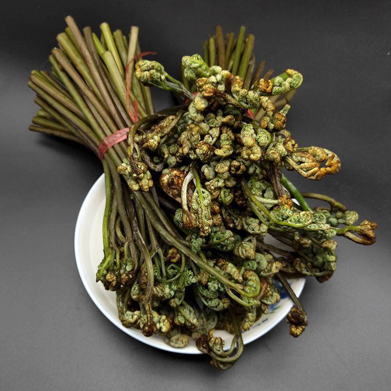 野生盐渍蕨菜蕨菜干量大包邮