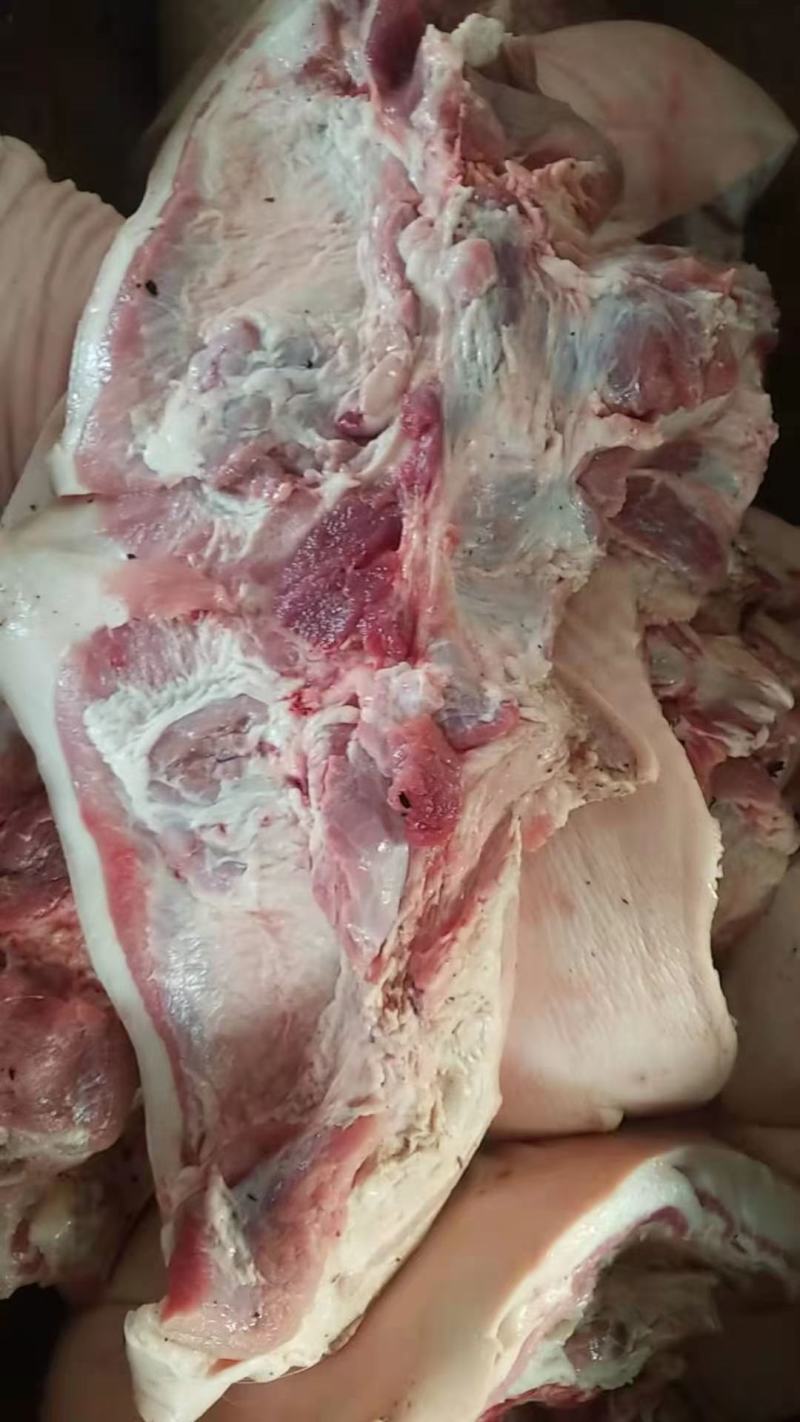 冻猪肉槽头，价格便宜欢迎抢购经济实惠实物拍摄