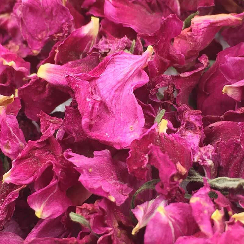 平阴重瓣食用玫瑰干花瓣，玫瑰花干花片红玫瑰花瓣一袋一斤