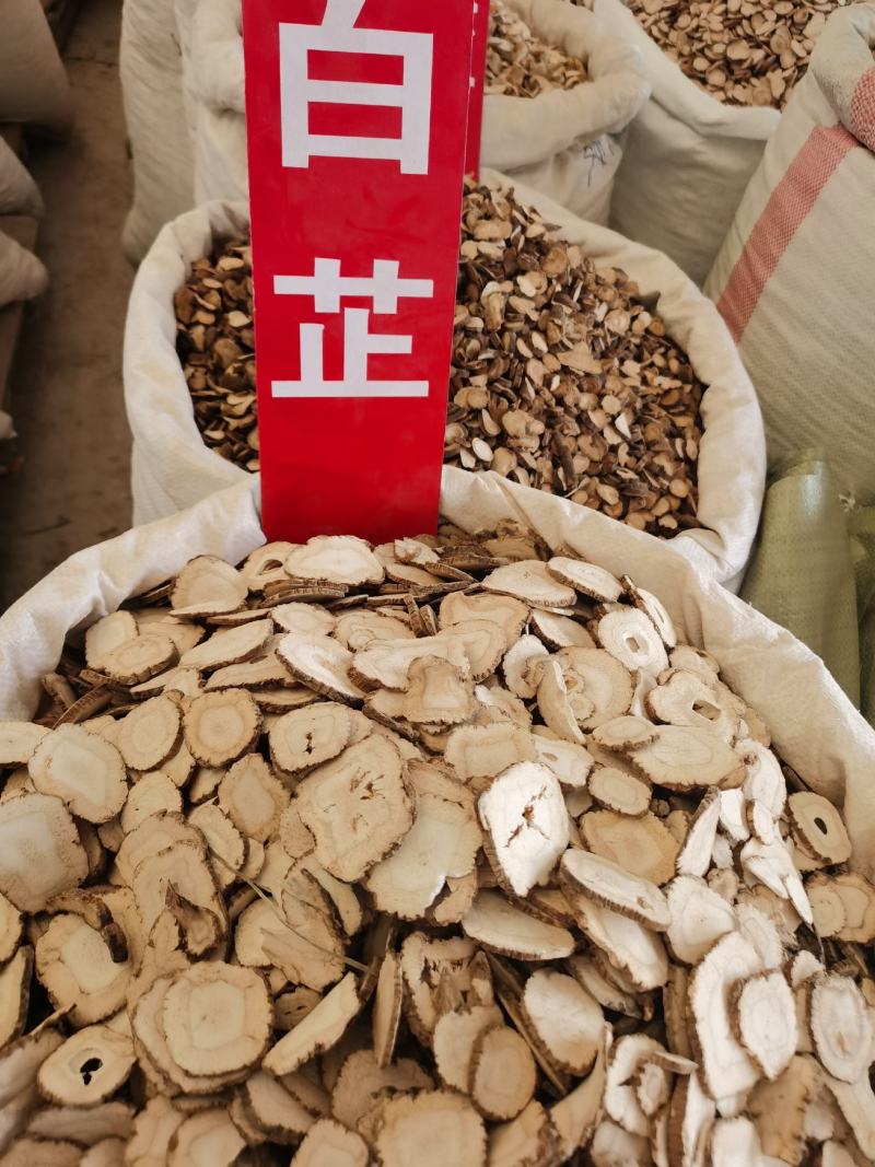 白芷无硫白芷片选装大片安徽白芷各种规格中药材批发零售