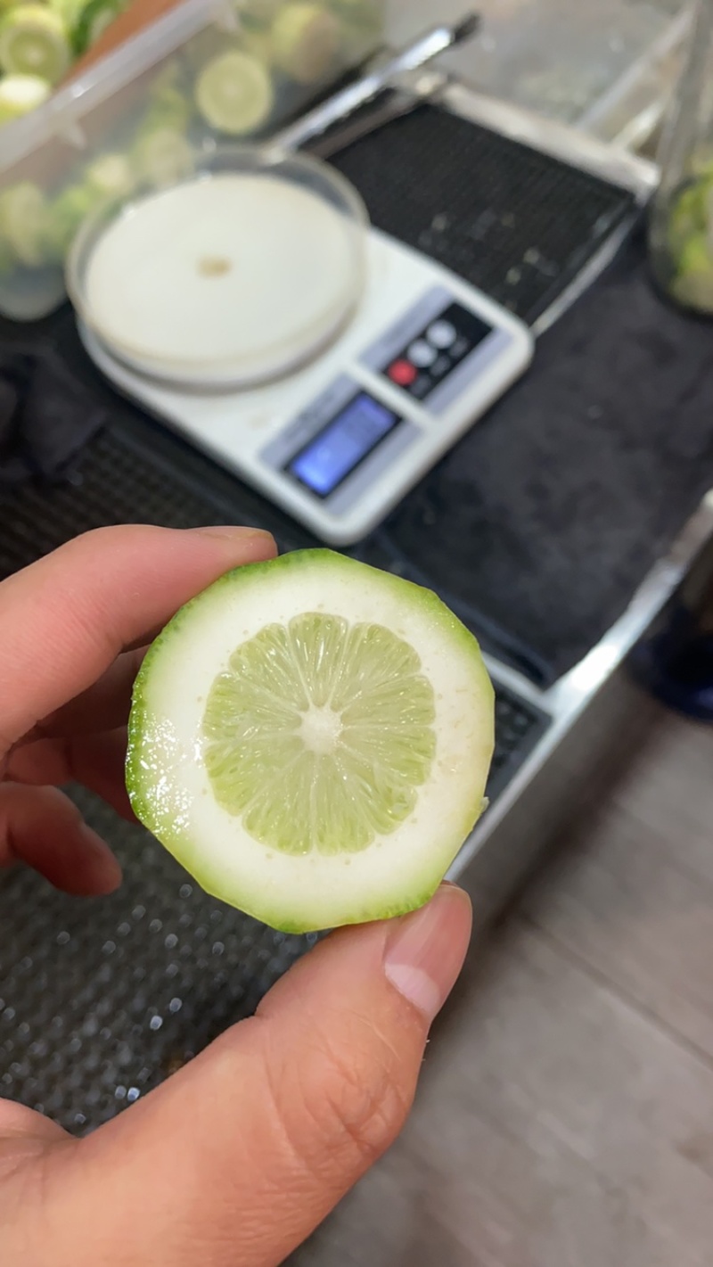 自家手打广东香水柠檬