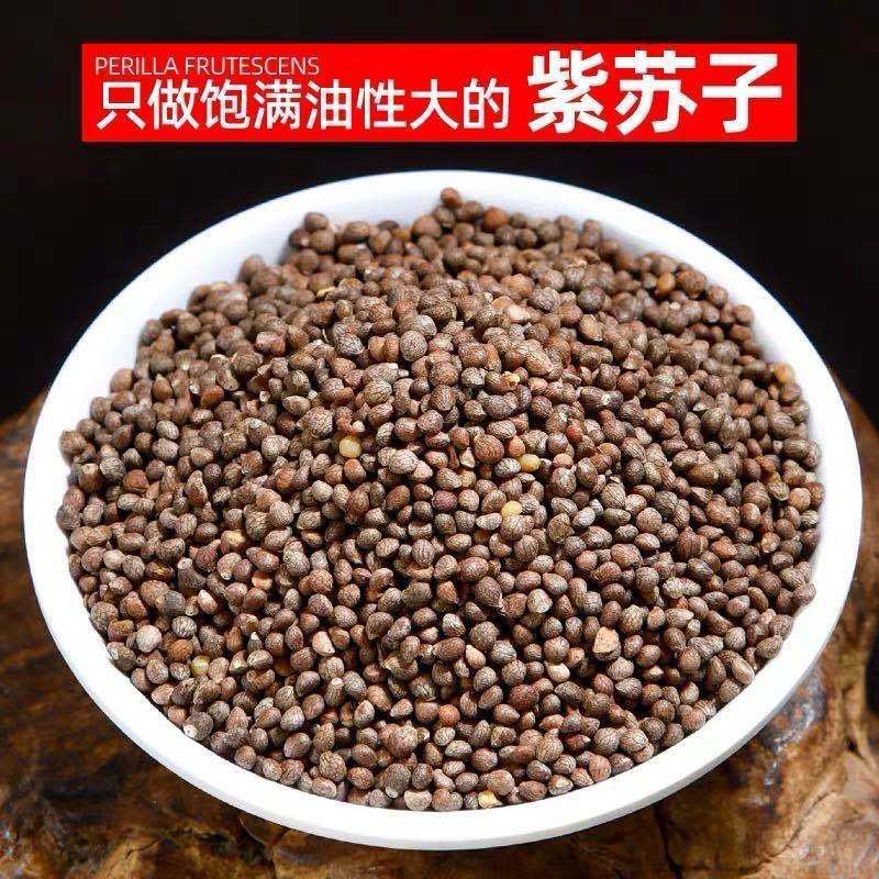 紫苏子批发零售中药材可打粉一手货源