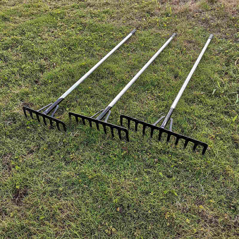 八齿耙农具园林工具耙子手工焊接【一个包邮】
