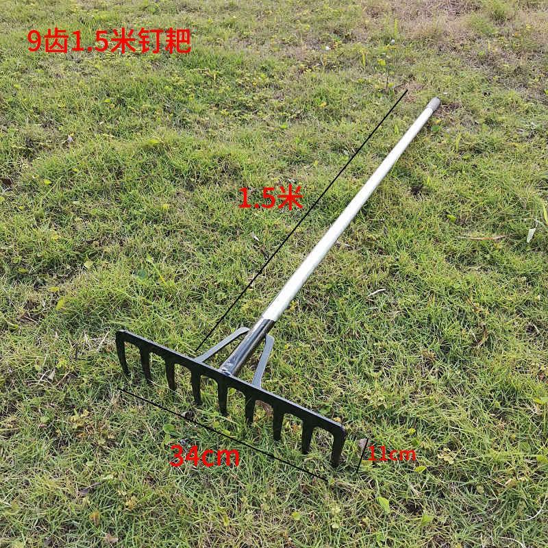 八齿耙农具园林工具耙子手工焊接【一个包邮】