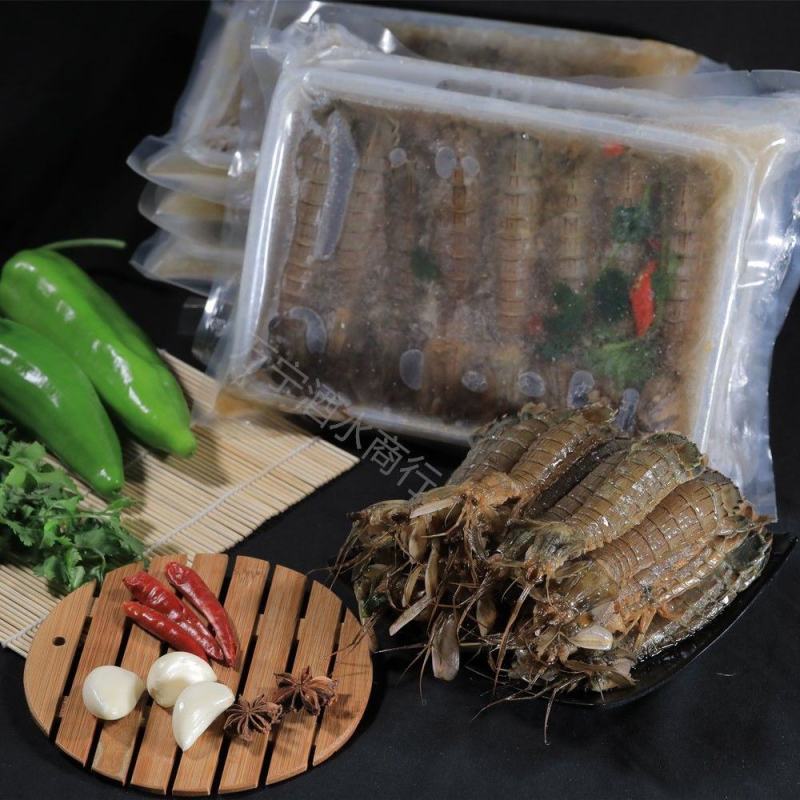 皮皮虾虾爬子腌制皮皮虾虾类醉虾一袋五百克开袋即