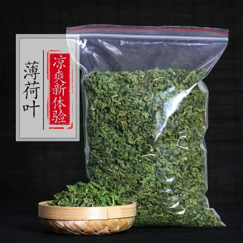 薄荷叶新鲜干薄荷茶叶散装食用泡茶泡水喝的东西新货清凉凉茶