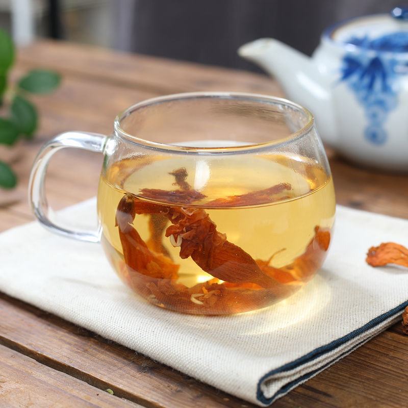 凌霄花茶凌霄花中药材凌霄花干花瓣灵霄花紫葳花倒挂金钟草药