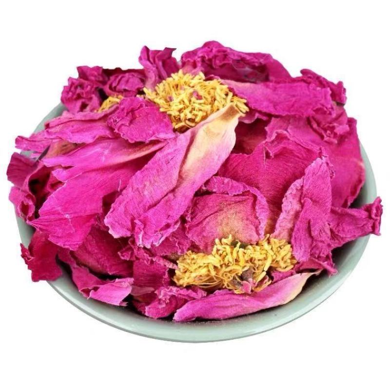 芍药花茶无硫干花茶重瓣药芍花红芍花勺药花正宗白芍花茶