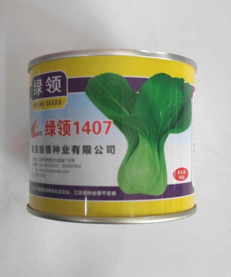 青梗菜种子绿领1407耐热耐湿