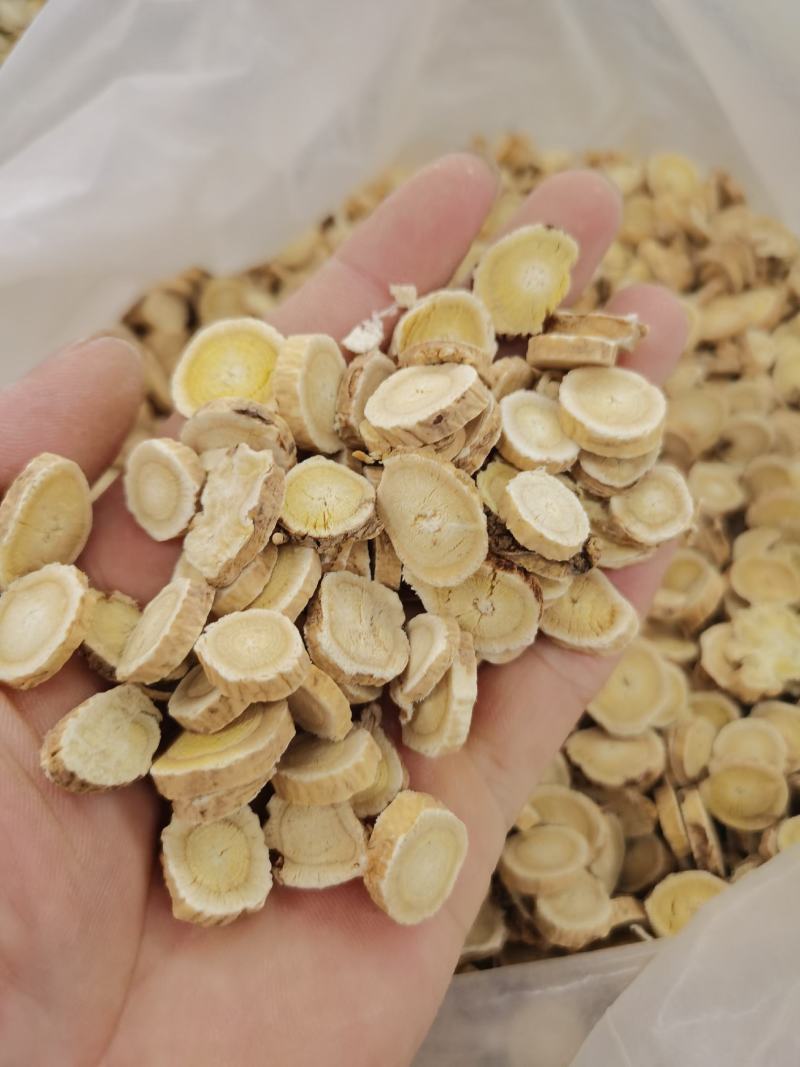 黄芪精品圆片无硫无杂质黄芪片一公斤一袋包邮