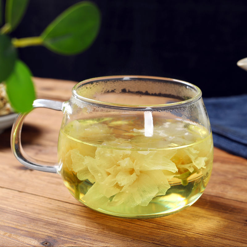白木槿花茶中药材特级可食用干花茶干药材泡水正宗天然无硫