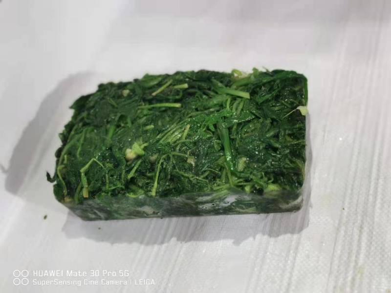 速冻优质荠荠菜块菜500克装1公斤装，500克装