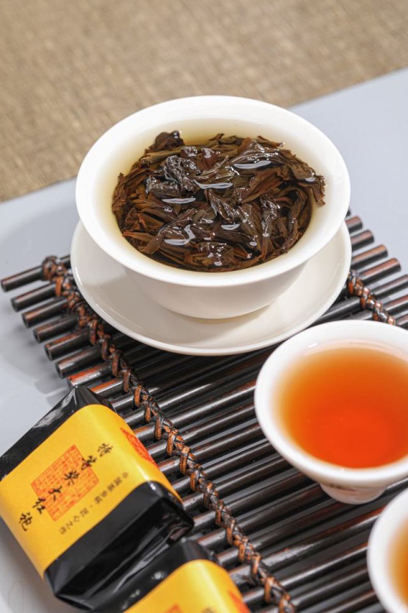 【特等奖大红袍】牛栏坑肉桂武夷山大红袍茶叶礼盒装乌龙茶
