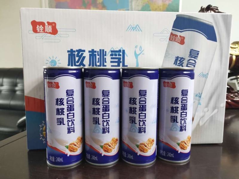 核桃乳240毫升。一箱16瓶卖19.9大量有货欢迎咨询