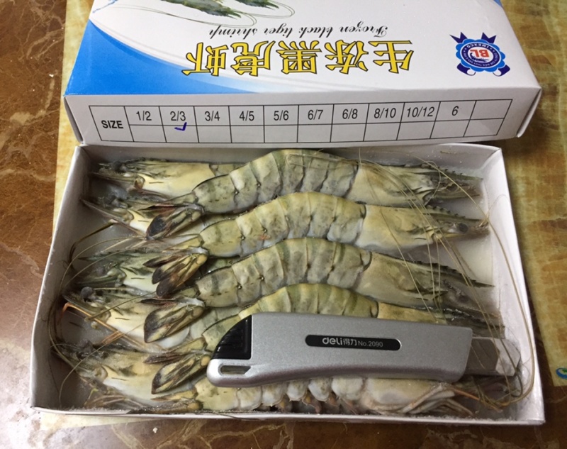 一手货源黑虎虾批发，物美价廉，虾肉饱满