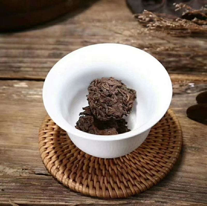 8年普洱老茶头一桶一斤500克包邮
