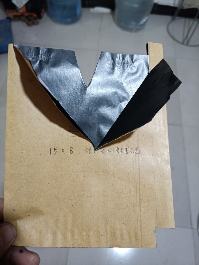 双层晚熟桃袋，每袋5000个蜡木浆加蜡黑双光，桃子套袋