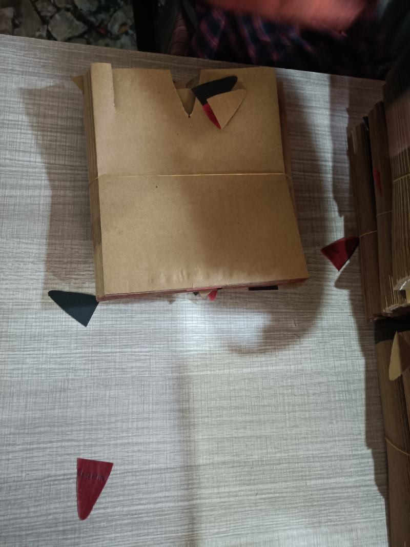 双层晚熟桃袋，每袋5000个蜡木浆加蜡黑双光，桃子套袋
