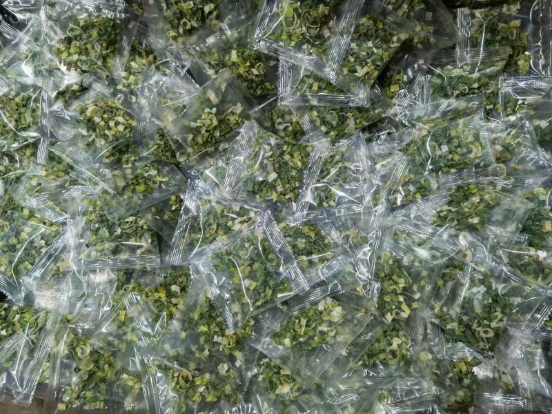【脱水香葱】脱水蔬菜，香葱干