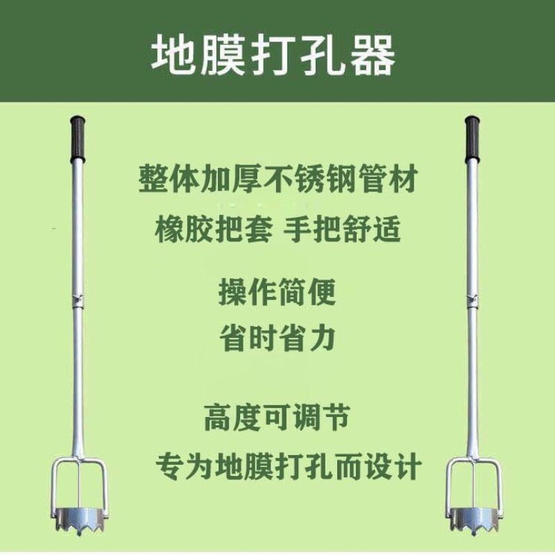 地膜打孔器打洞神器破膜器种植戳膜大棚扎眼器农具打眼农用工