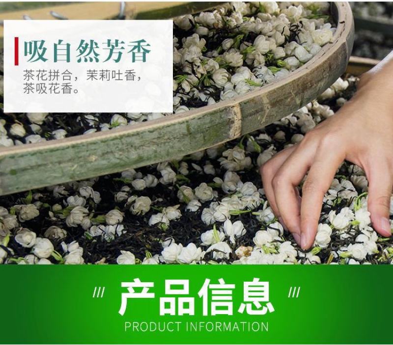 【一件代发】2022新茶茉莉花茶叶茉莉花茶多规格茶园