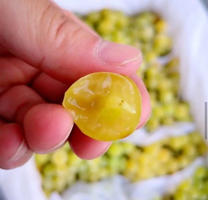 拇指葡萄包装与销售场景