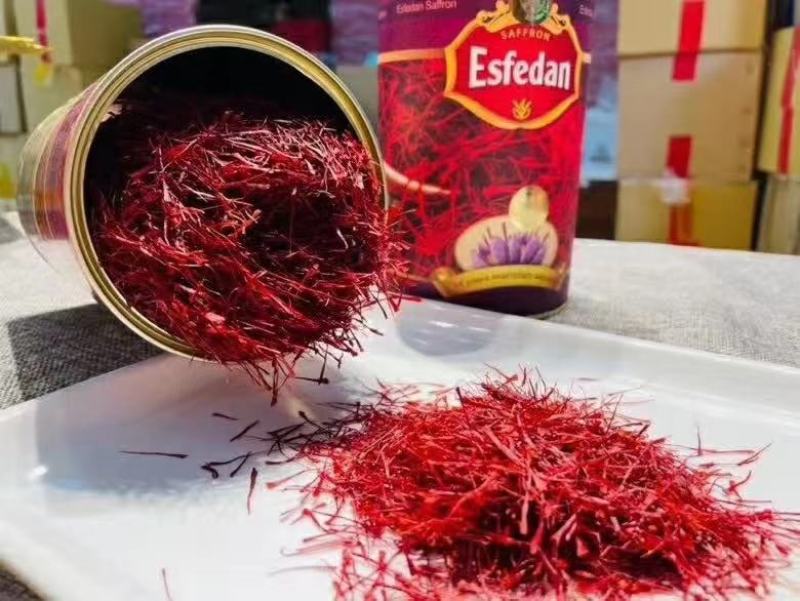 伊朗进口特级藏红花长宽丝细丝蓝标藏红花5克起发
