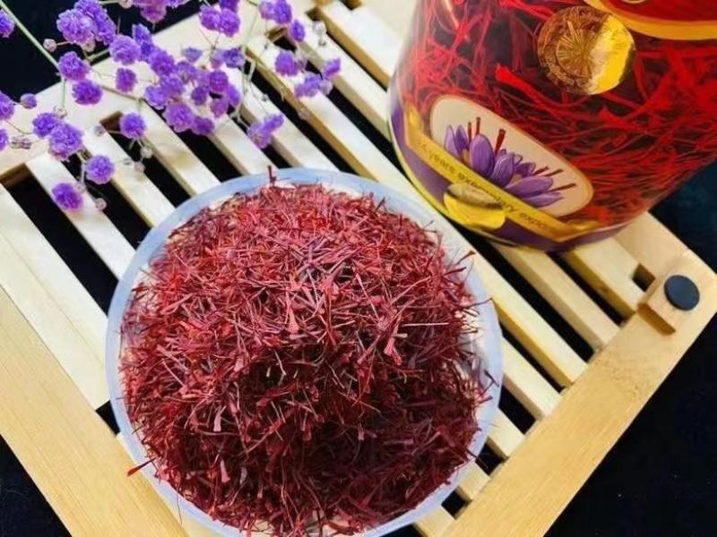 伊朗进口特级藏红花长宽丝细丝蓝标藏红花5克起发