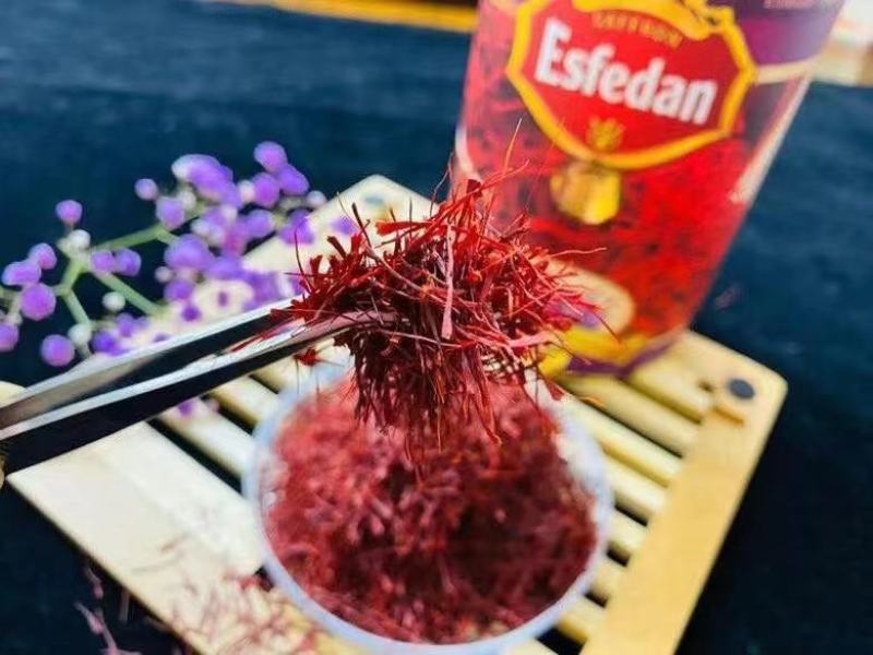 伊朗进口特级藏红花长宽丝细丝蓝标藏红花5克起发