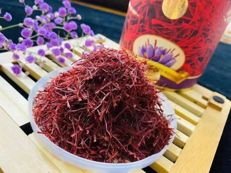伊朗进口特级藏红花长宽丝细丝蓝标藏红花5克起发