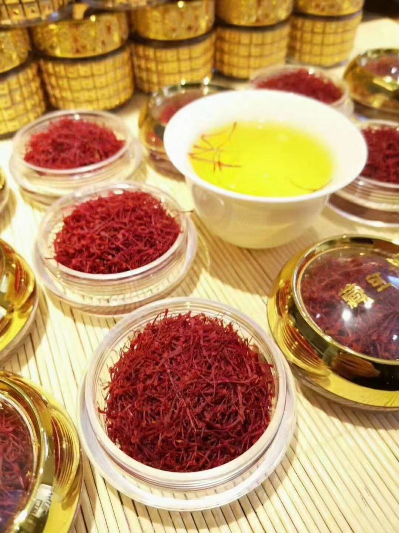 伊朗进口特级藏红花长宽丝细丝蓝标藏红花5克起发