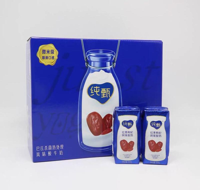 蒙牛纯甄酸牛奶200毫升10瓶装