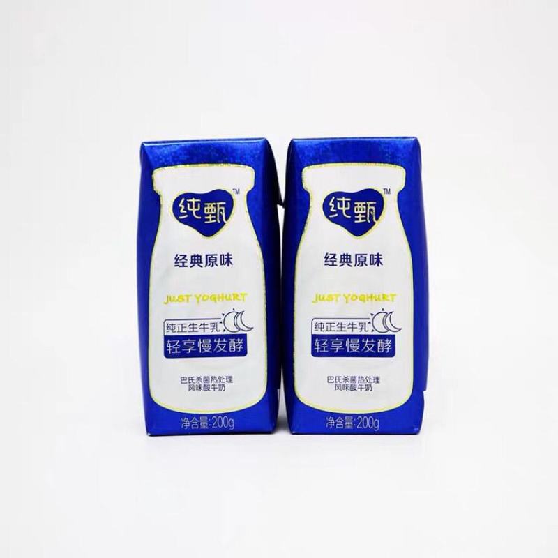 蒙牛纯甄酸牛奶200毫升10瓶装