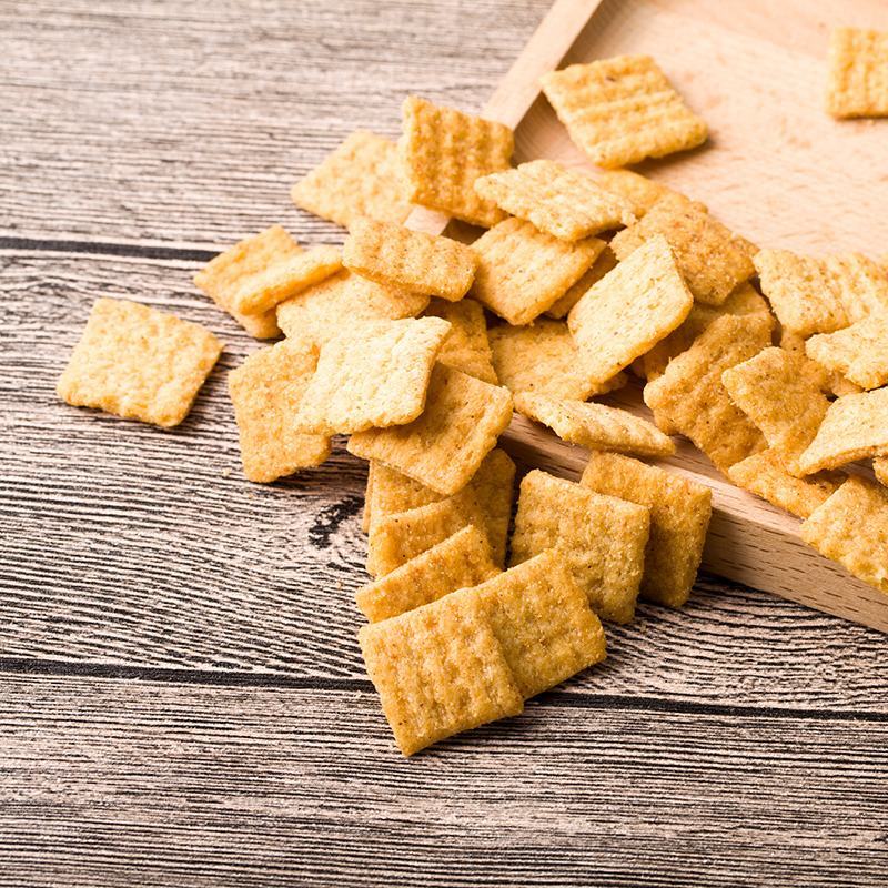 琥珀小米锅巴香脆经典饼干薯片零食25克/包整箱超值包邮