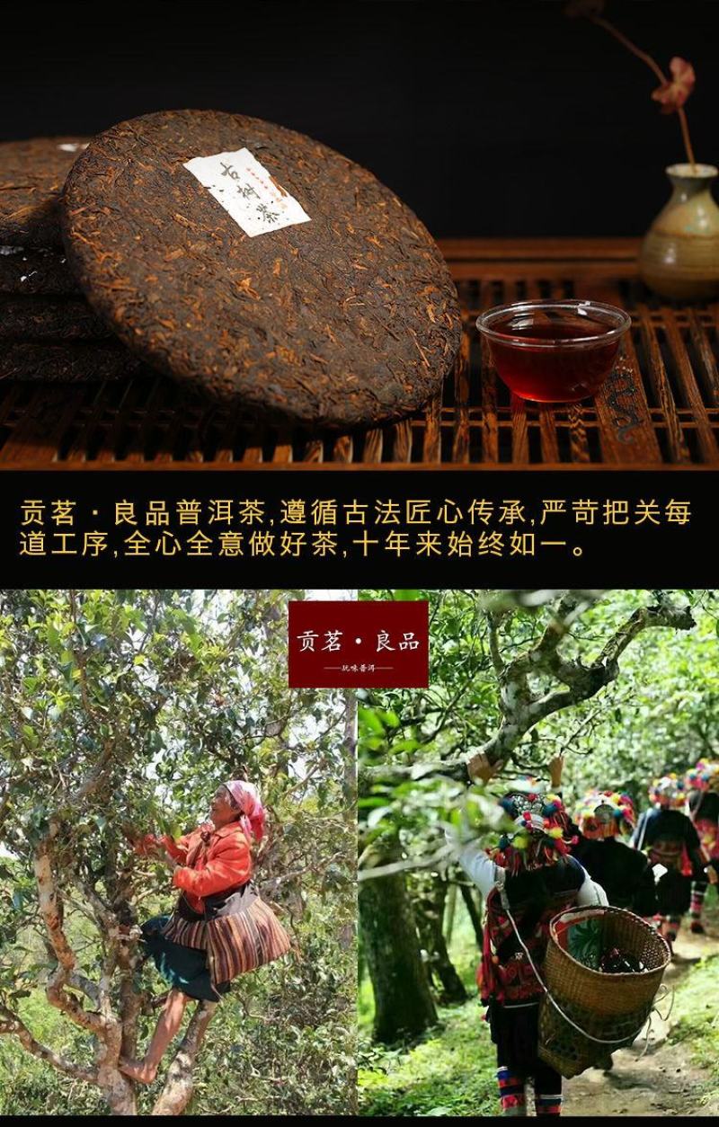 七片整提购划算5斤普洱茶熟茶古树茶春茶云南七子饼茶叶包邮