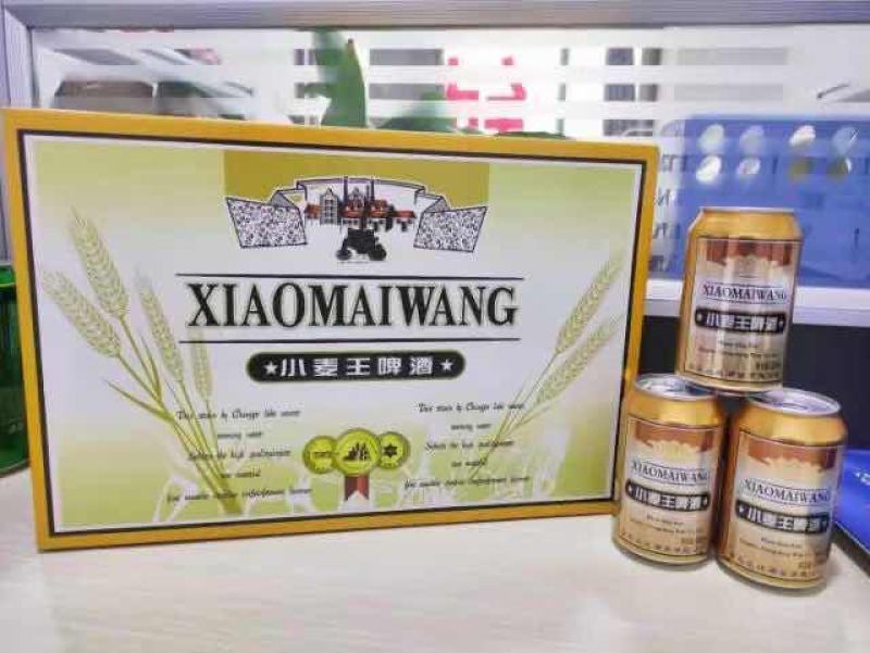 社区几毛一瓶320毫升12瓶6度小麦王啤酒纯生啤酒