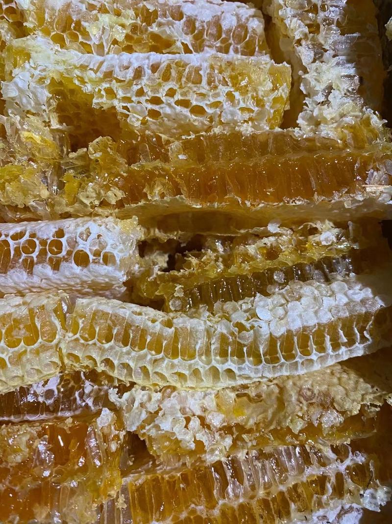 蜂巢蜜正宗云南蜂巢蜜铁箱蜂巢蜜现摘现发蜂蜜