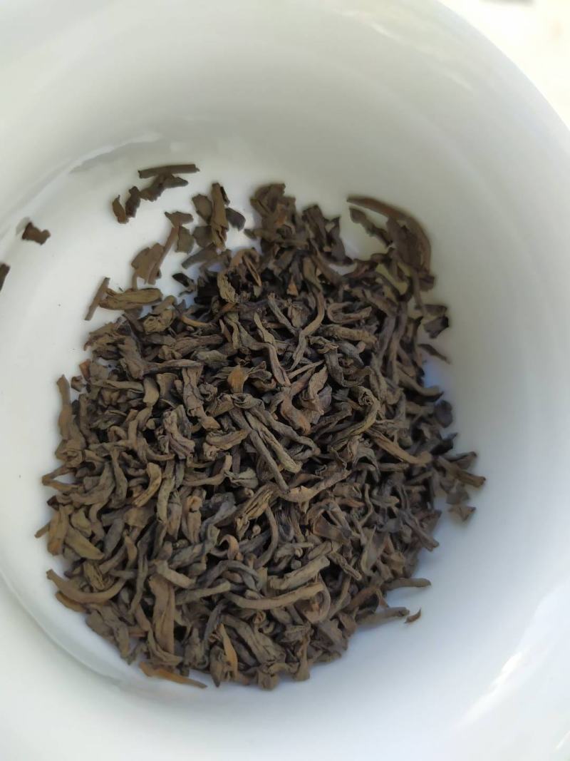 坪上炒茶老熟香茶叶炒茶高山炒茶老茶浓香型炒茶老炒茶熟黑茶