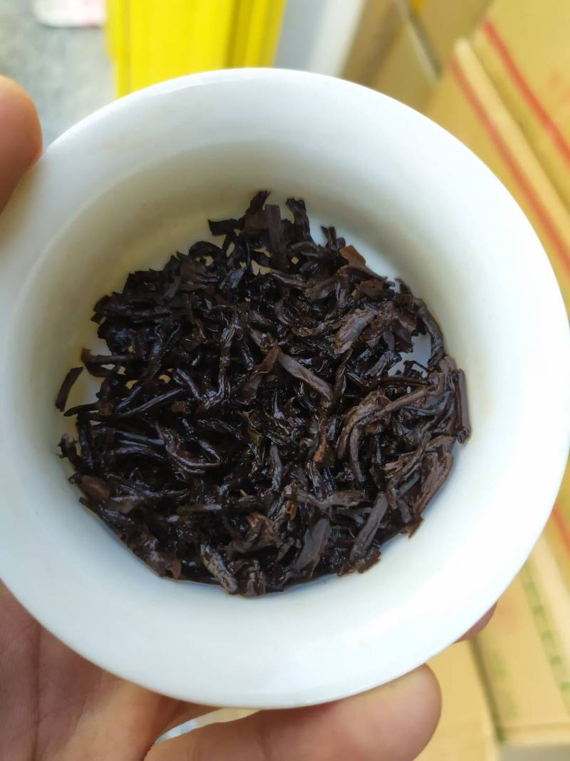 坪上炒茶老熟香茶叶炒茶高山炒茶老茶浓香型炒茶老炒茶熟黑茶