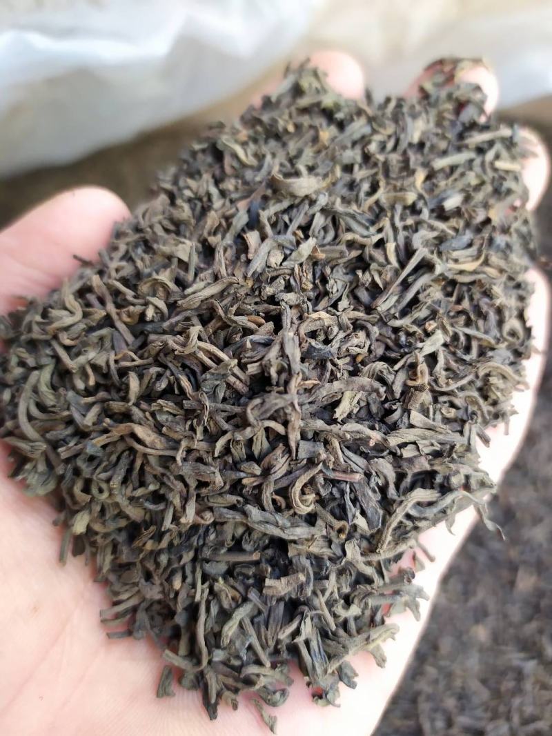 坪上炒茶老熟香茶叶炒茶高山炒茶老茶浓香型炒茶老炒茶熟黑茶