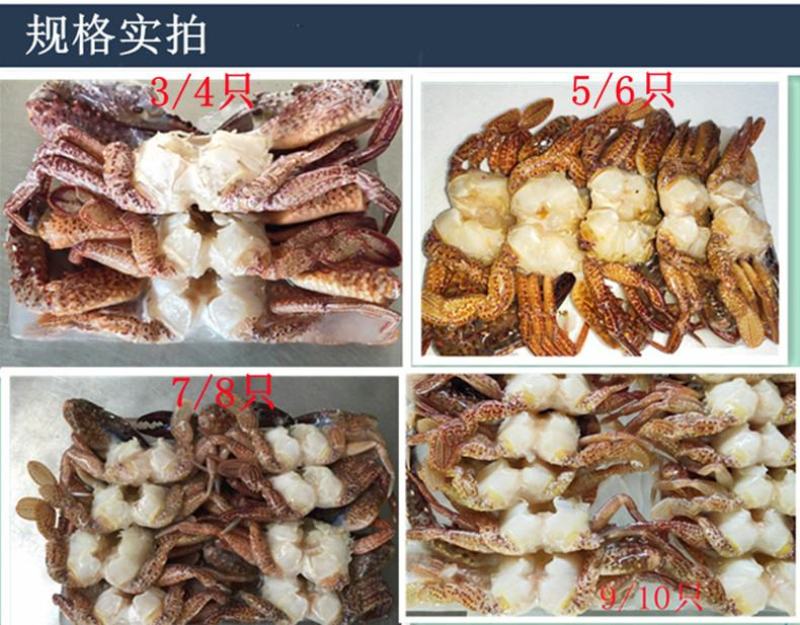 黑蟹排去壳黑蟹3/45/67/89/10都有