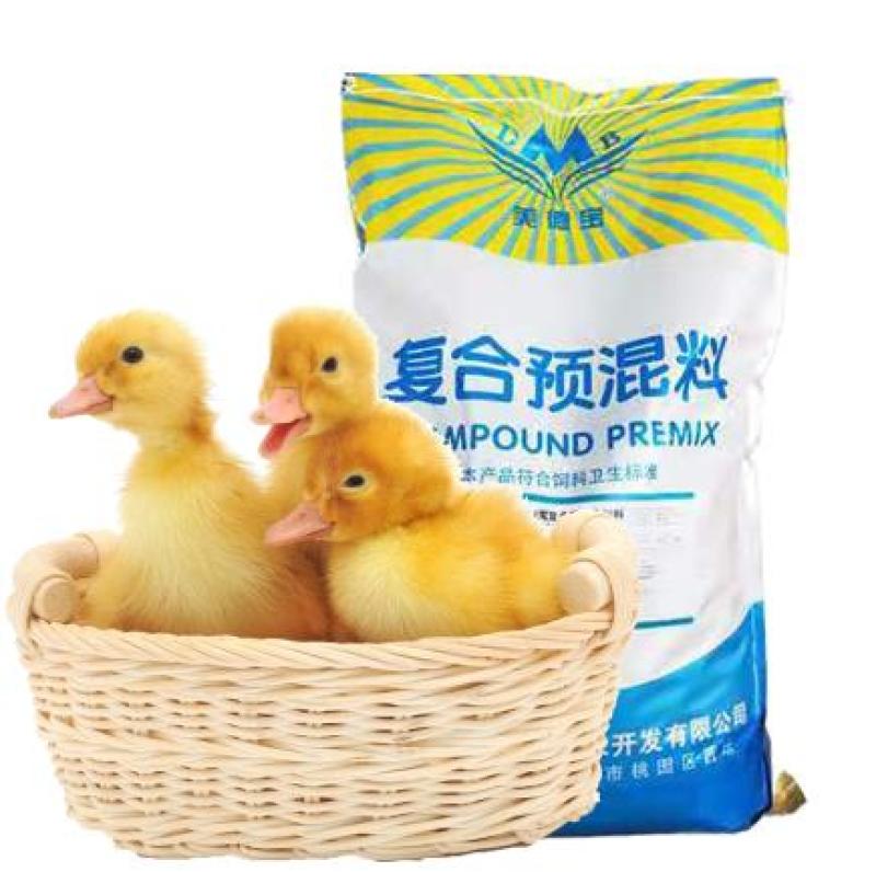 小鹅预混料小鹅饲料促进骨骼发育成活率高幼鹅饲料狮头鹅太湖