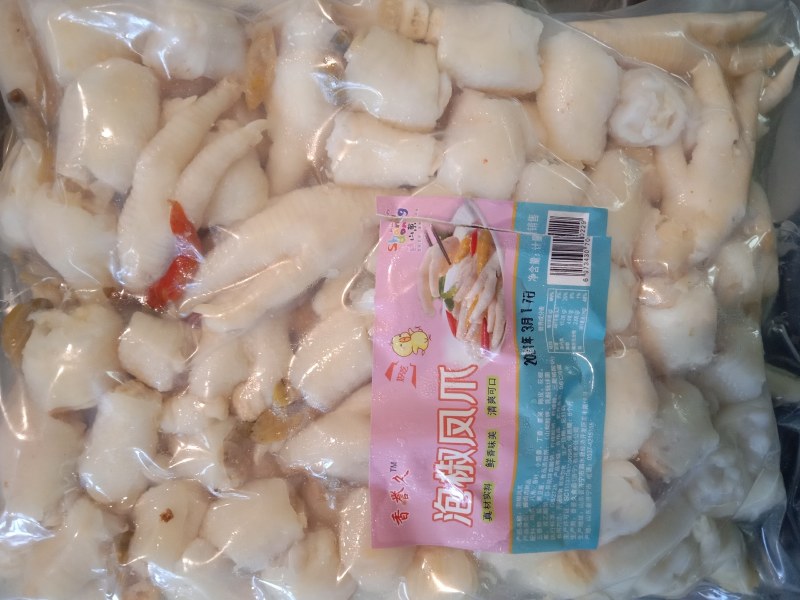泡椒鸡爪批发价适合饭店零售店