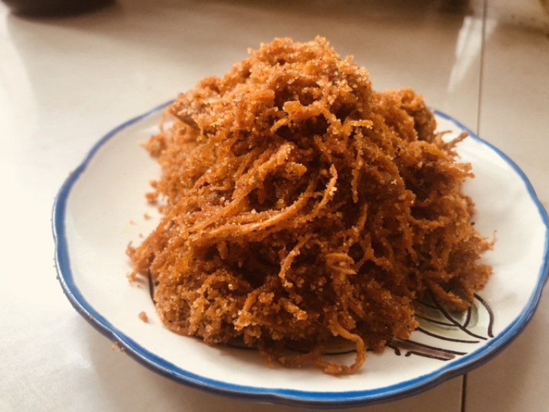 云南特产江川萝卜丝鲊舌尖上的味道