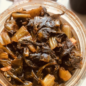 云南江川自家制作卫生天然的水醃菜