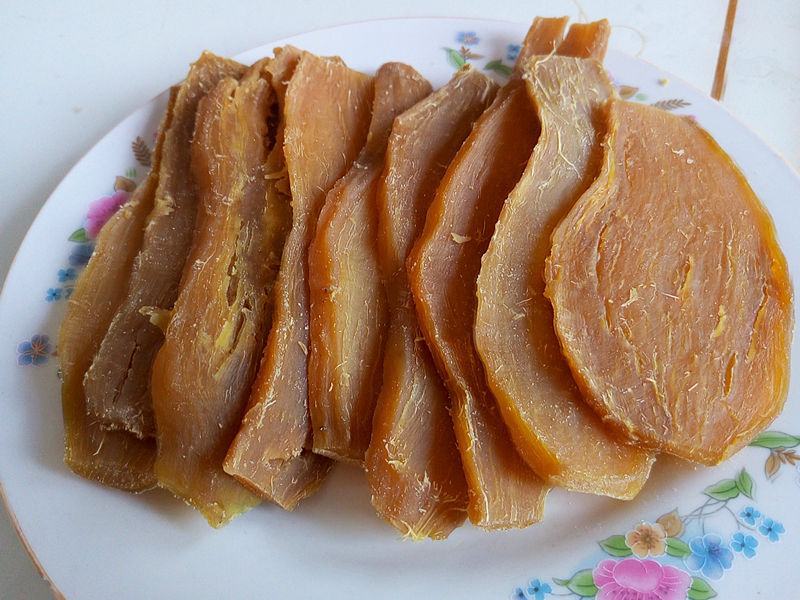 山东特产地瓜干农家自制纯番薯干原味薯片特价零食小吃包邮