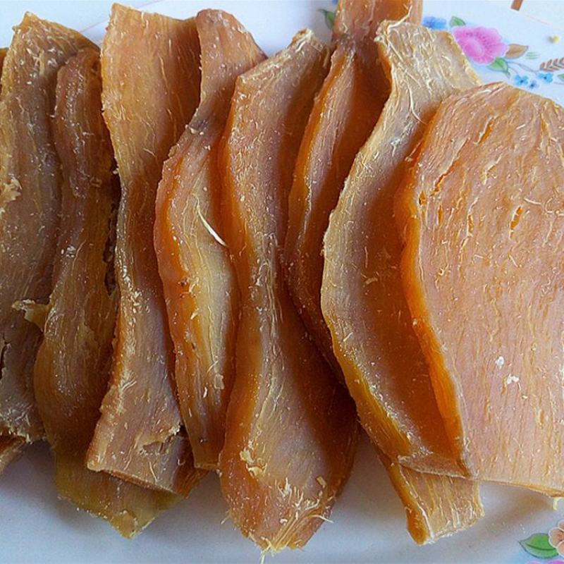 山东特产地瓜干农家自制纯番薯干原味薯片特价零食小吃包邮