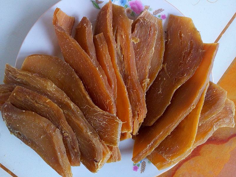 山东特产地瓜干农家自制纯番薯干原味薯片特价零食小吃包邮