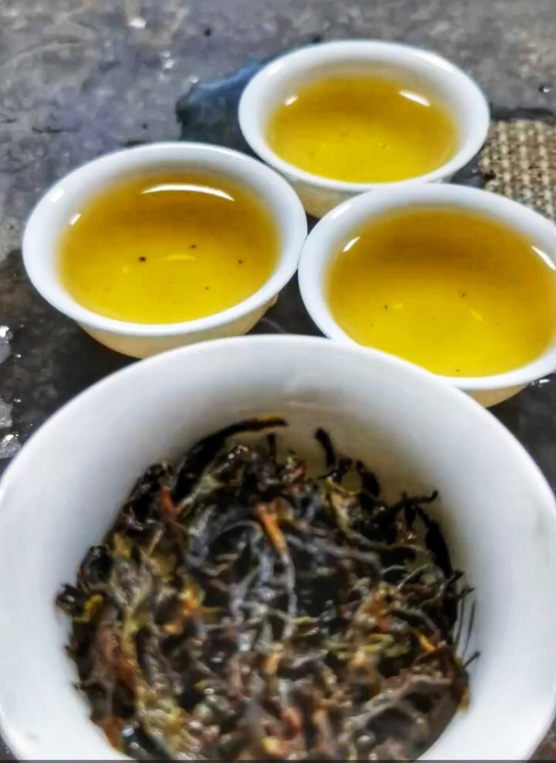 潮州凤凰茶胶己人的功夫茶茶多酚绿色健康